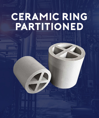 ceramic ring partitioned