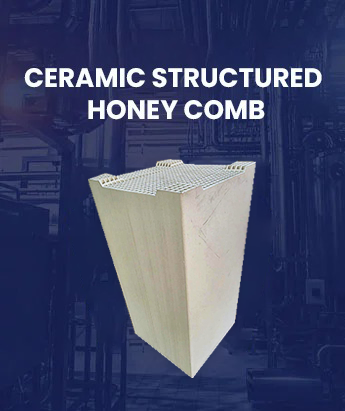 ceramic structured honeycomb