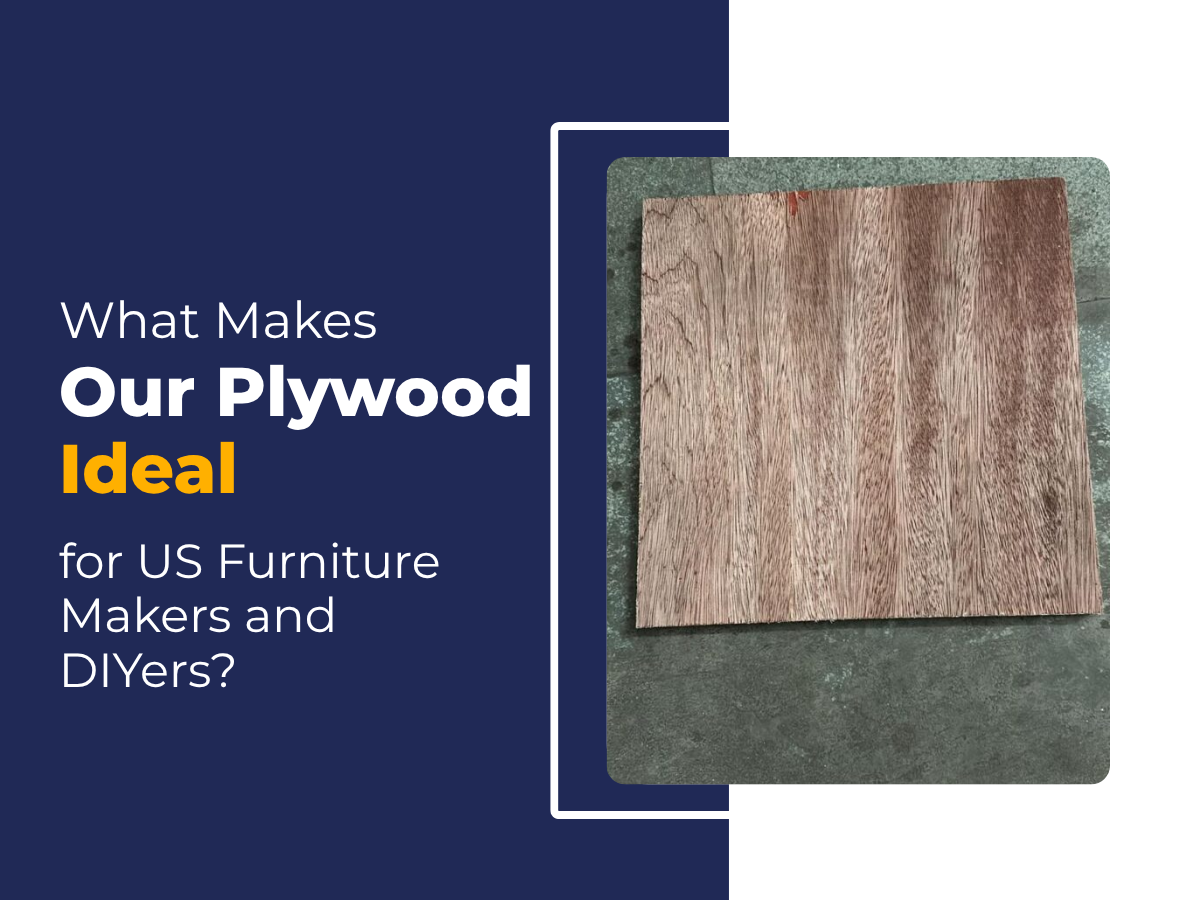 High-quality plywood ideal for US furniture makers and DIY projects, offering durability and design versatility