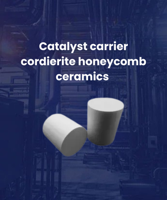 Catalyst carrier cordierite honeycomb ceramics
