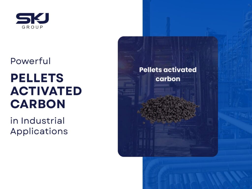 Pellets activated carbon used in industrial applications in the USA