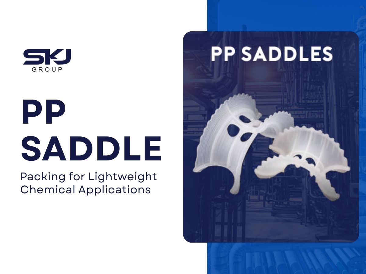 PP saddles polypropylene random packing used in chemical and mass transfer columns