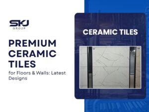 Premium ceramic tiles for flooring and wall applications, offering durability and aesthetic appeal