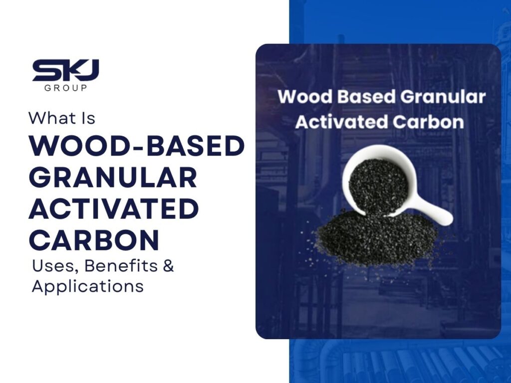 Wood based granular activated carbon used for water purification, air filtration, and industrial adsorption applications