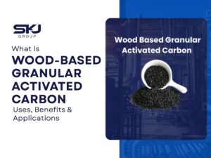 Wood based granular activated carbon used for water purification, air filtration, and industrial adsorption applications